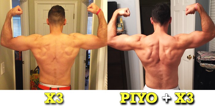 PiYo Results Before and After PiYo X3 Hybrid