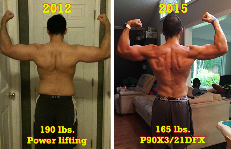 P90X LeanGains 3 Years Later Results Back 2015 21 Day Fix Extreme Results