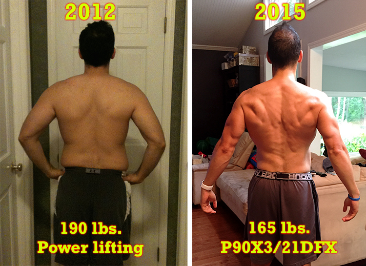 P90X LeanGains 3 Years Later Results Back 2015 21 Day Fix Extreme Results